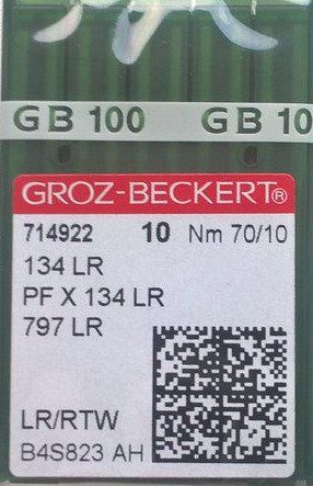 Иглы для кожи GROZ-BECKERT 134 LR №70 2025744061 фото