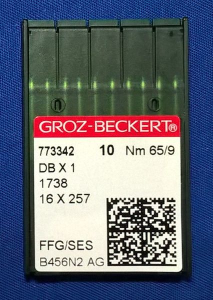 Иглы для трикотажа с тонкой колбой Groz-Beckert DBx1 №65 FFG/SES 1320850261 фото