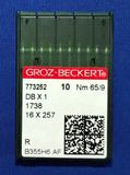 Иглы с тонкой колбой Groz-Beckert DBx1 №65R 1320845061 фото