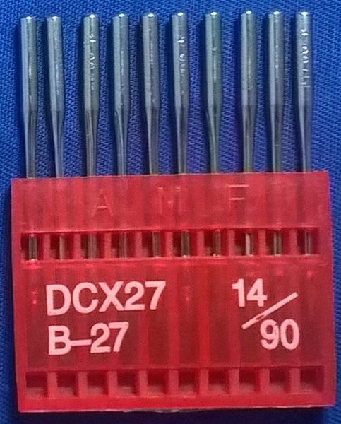 Иглы для оверлока AMF DCx27 (B27, 81x1) №90 1290999061 фото