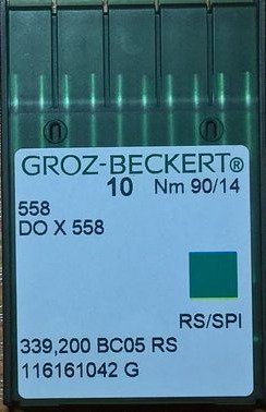Иглы Groz-Beckert 558 (DOx558) №90RS для петельных машин 1604684861 фото