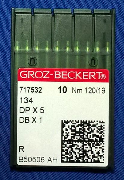 Иглы GROZ-BECKERT 134 (DPx5,135x5) №120R 1295375461 фото